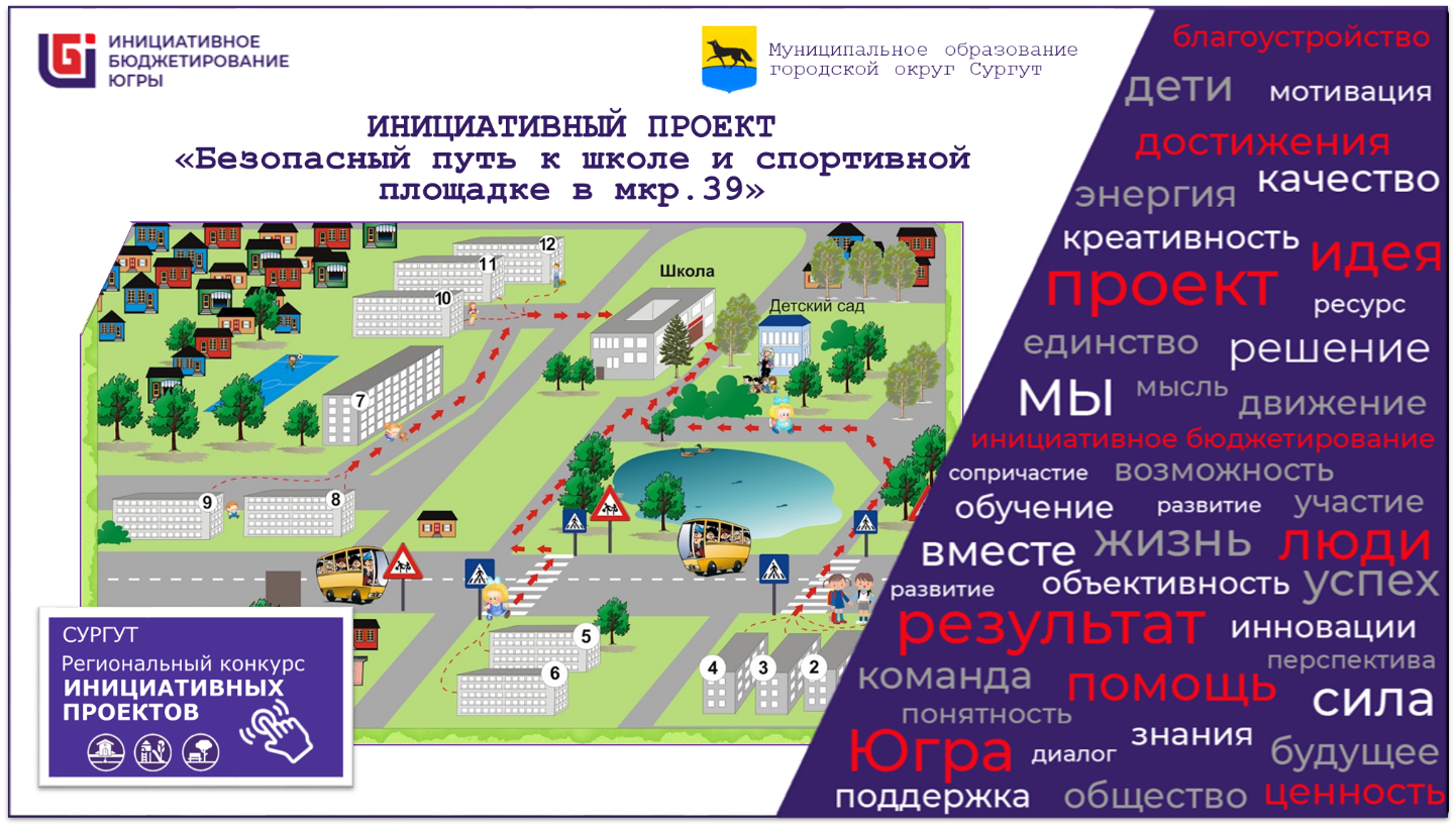 проект «Безопасный путь к школе и спортивной площадке в мкр. 39»