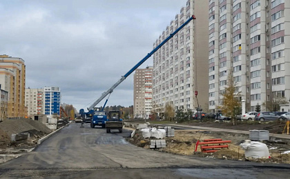В Сургуте активно развивают дорожную сеть в северной части города: две новые дороги откроют до конца года